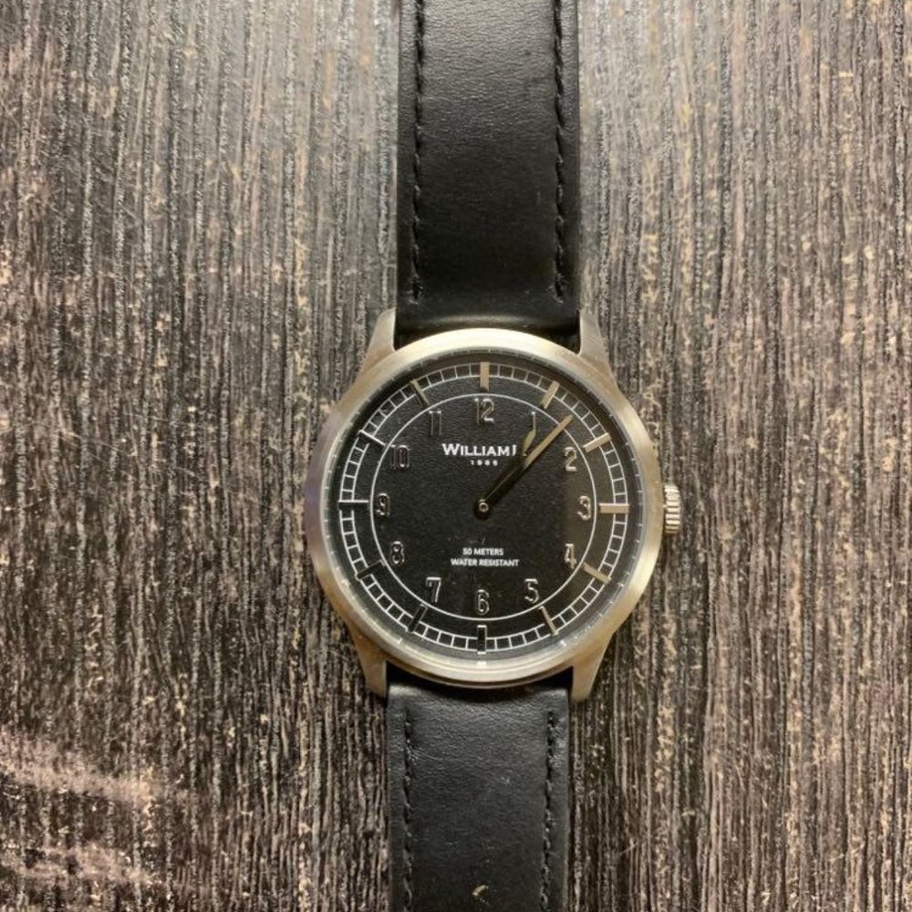 Black Dress Watch (William L Brand)